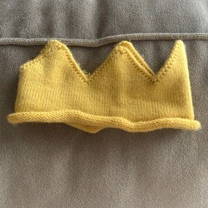 🌻 Baby Bling Knit Crown